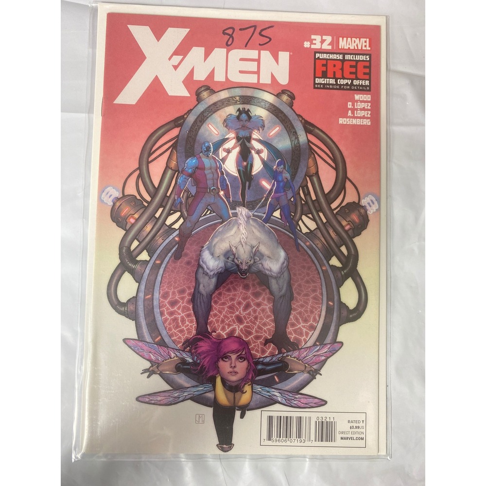 Marvel X-Men #32‎ 2014 Brian Wood David Lopez Modern Age Superhero Comic Book